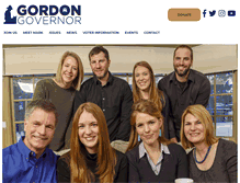 Tablet Screenshot of gordonforwyoming.com